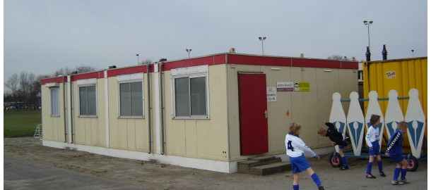 Nood-kleedkamers SDVB