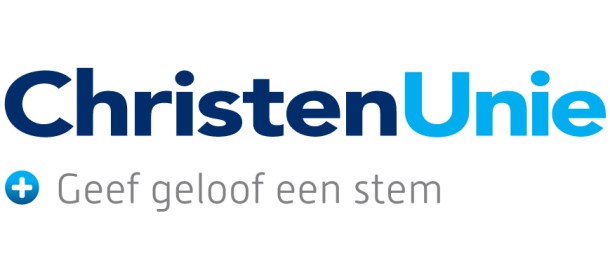 LOGO: ChristenUnie Geef geloof een stem RGB