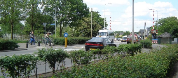 Fietsoversteekplaats Lunterseweg