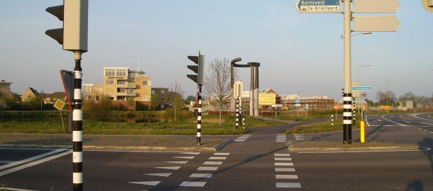 Kruispunt bij de Burgt