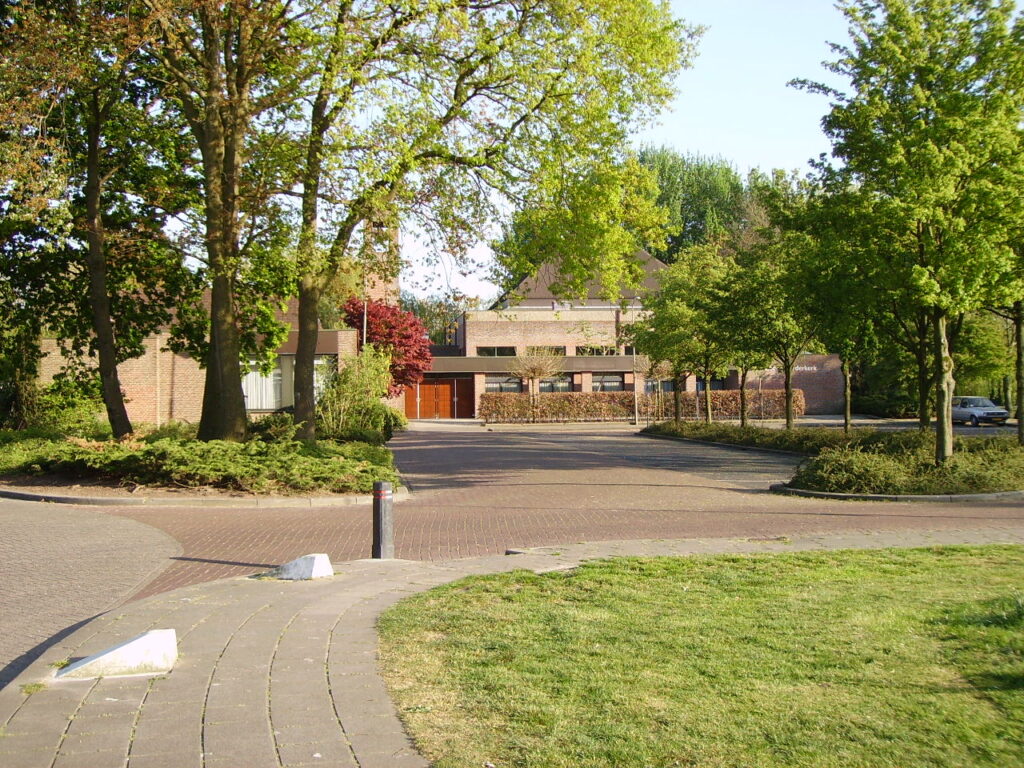 Foto van de Goede Herderkerk in Barneveld